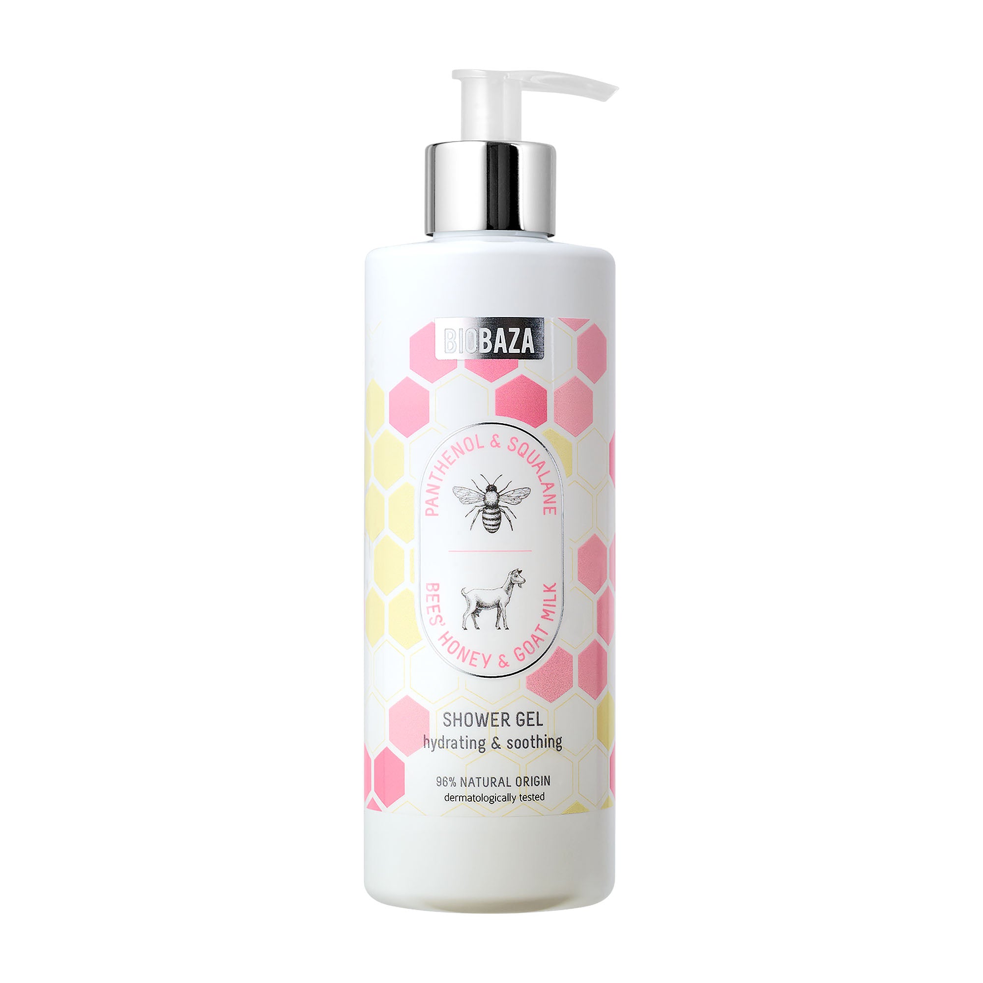 Biobaza Gel douche Abeilles et Chèvres, 400 ml