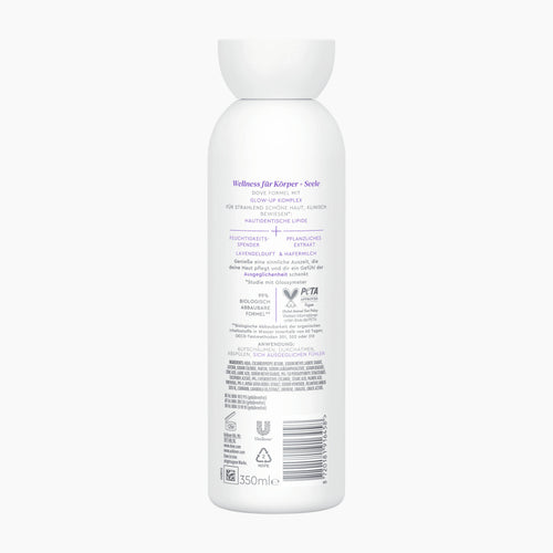 Dove Brusegel body+mind Lavendel & Havremælk, 350 ml