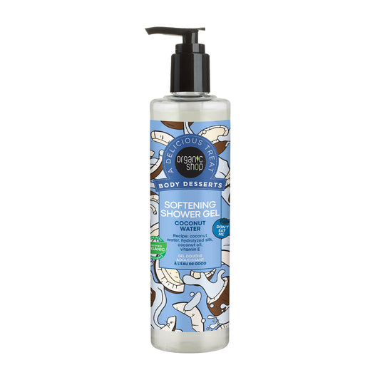 organic shop Coconut Water softening shower gel, 280 mL