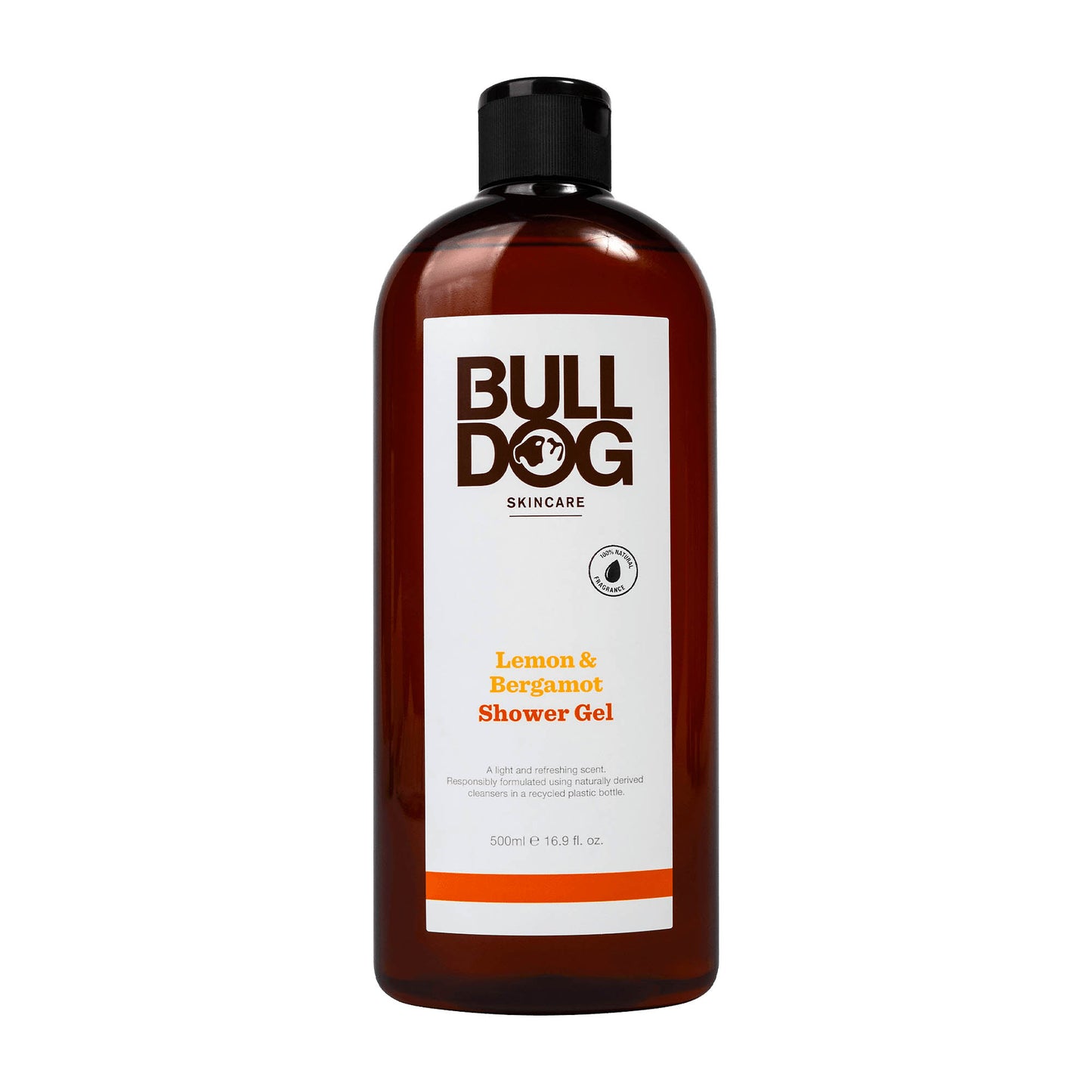 Bulldog Skincare Lemon & Bergamot shower gel, 500 mL