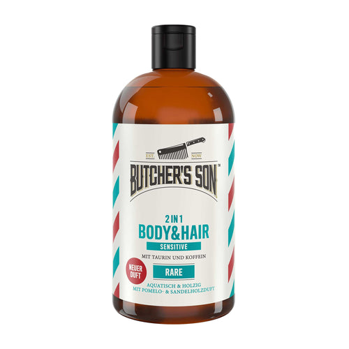Butcher's Son Rare Sensitive Body & Hair Wash bottle on a white background