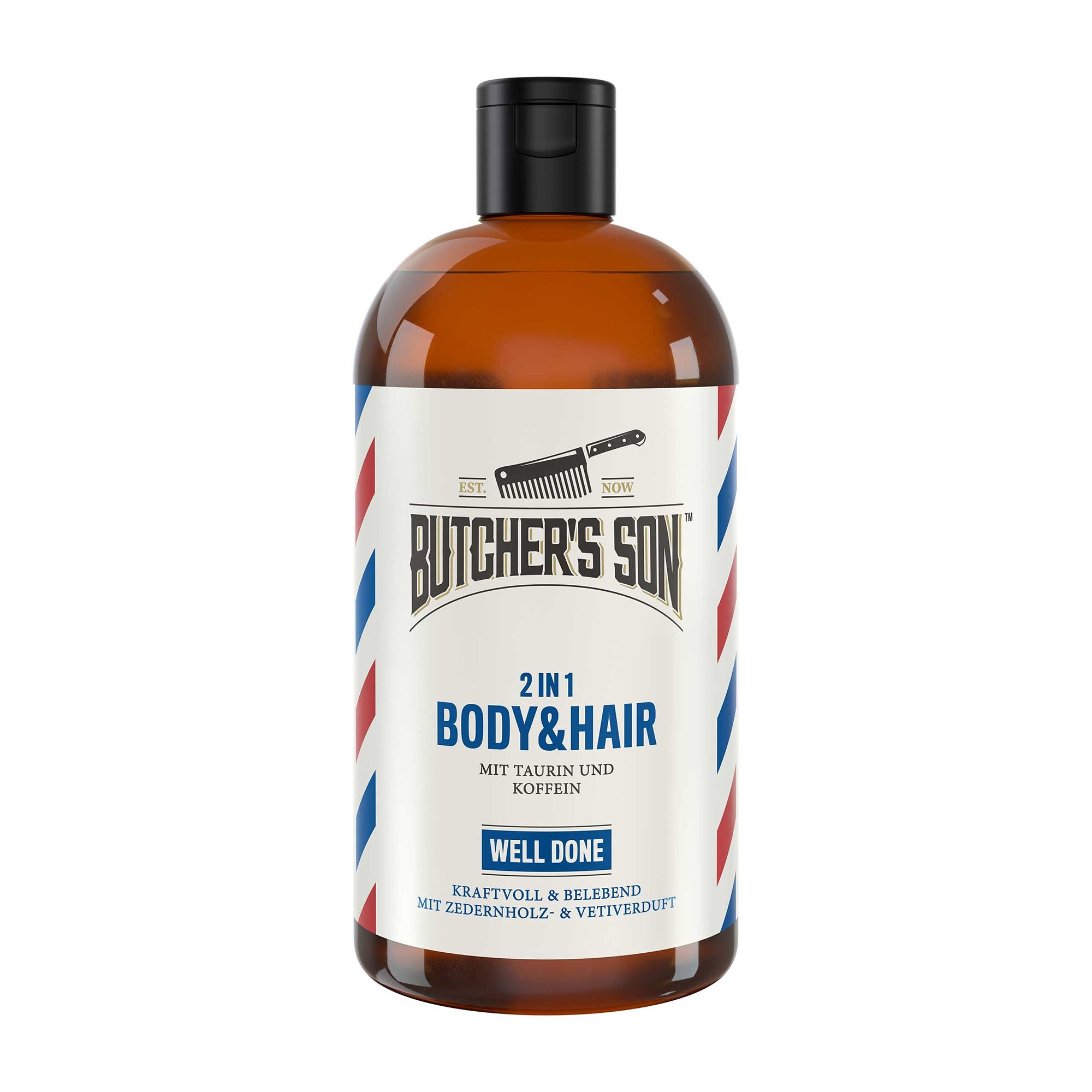 Butcher's Son Well Done body & hair wash with taurine & caffeine, 420 mL
