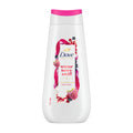 Dove winter berry swirl body wash bottle on a white background
