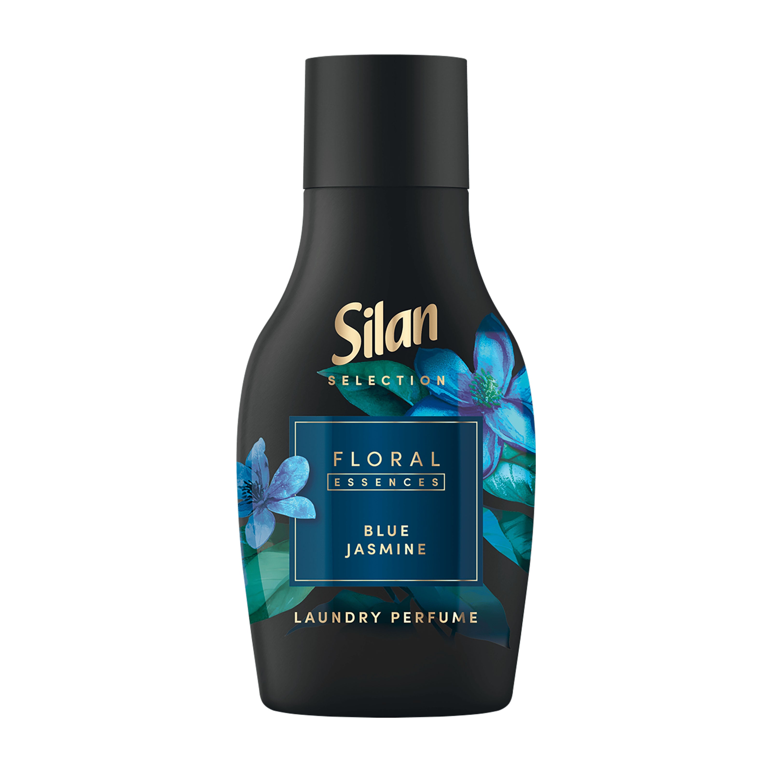 Silan Blue Jasmine laundry perfume bottle on a white background