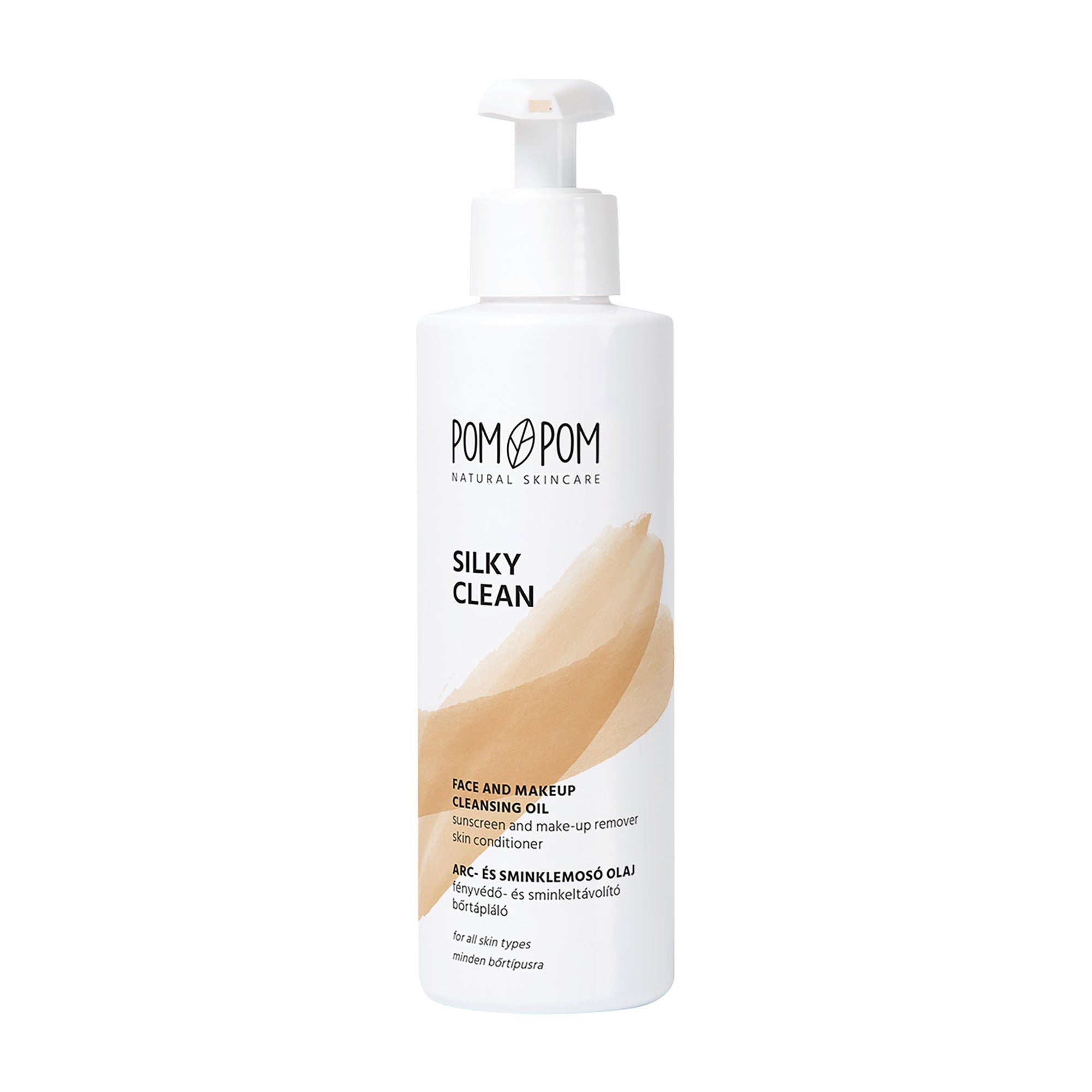 Pom-Pom Silky Clean Gesichts- und Make-up Reinigungsöl, 200 ml