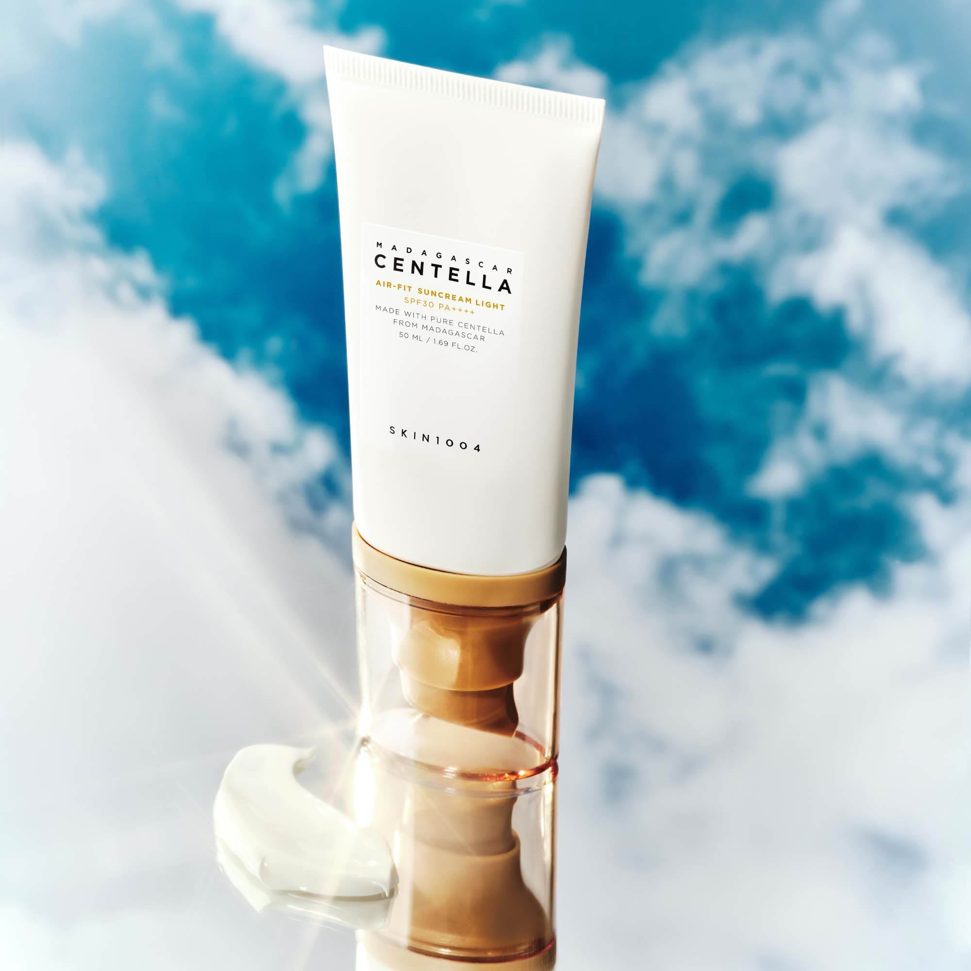 SKIN1004 Air-Fit Suncream Light SPF30 PA++++ Madagascar Centella, 50 mL