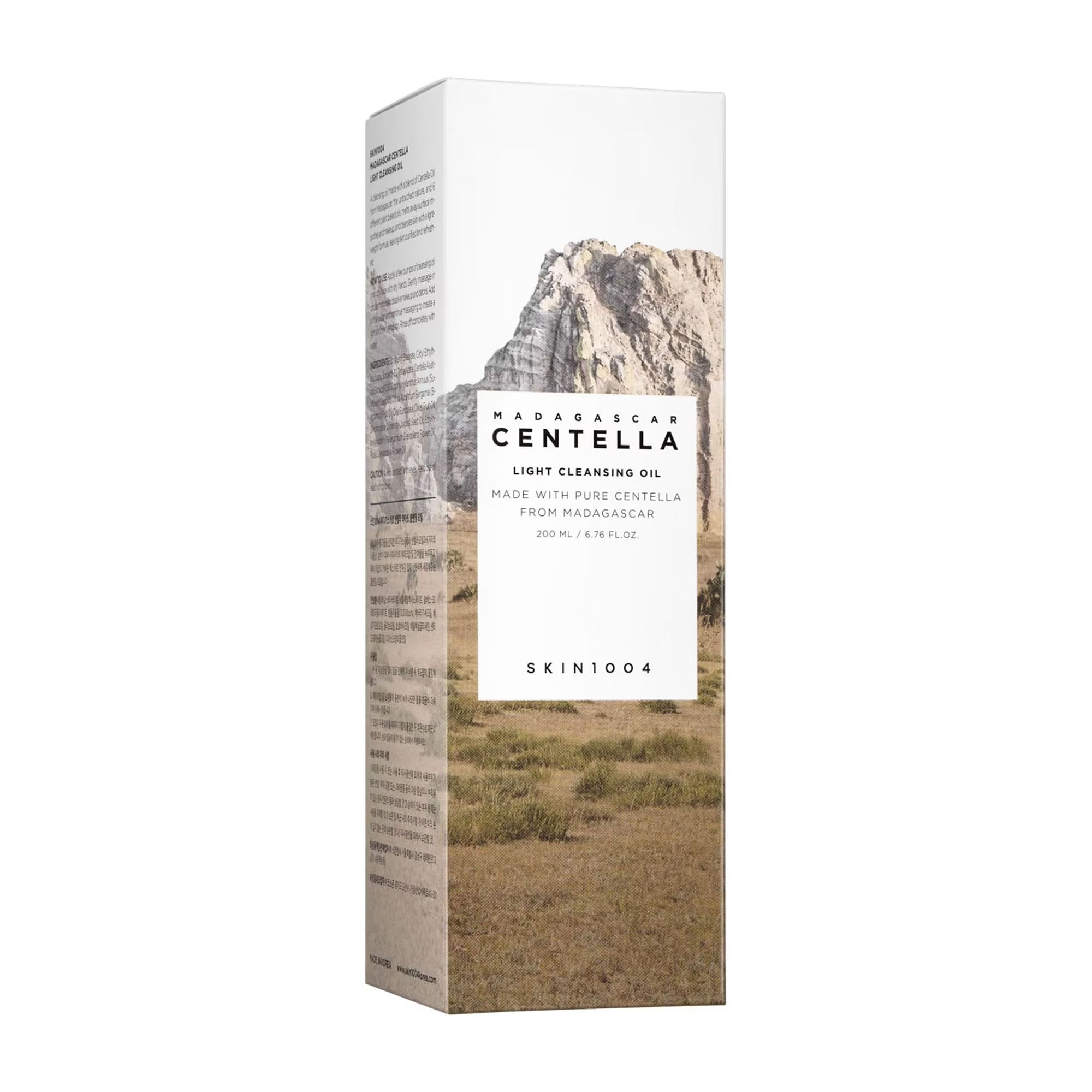 SKIN1004 Madagascar Centella light cleansing oil packaging on a white background