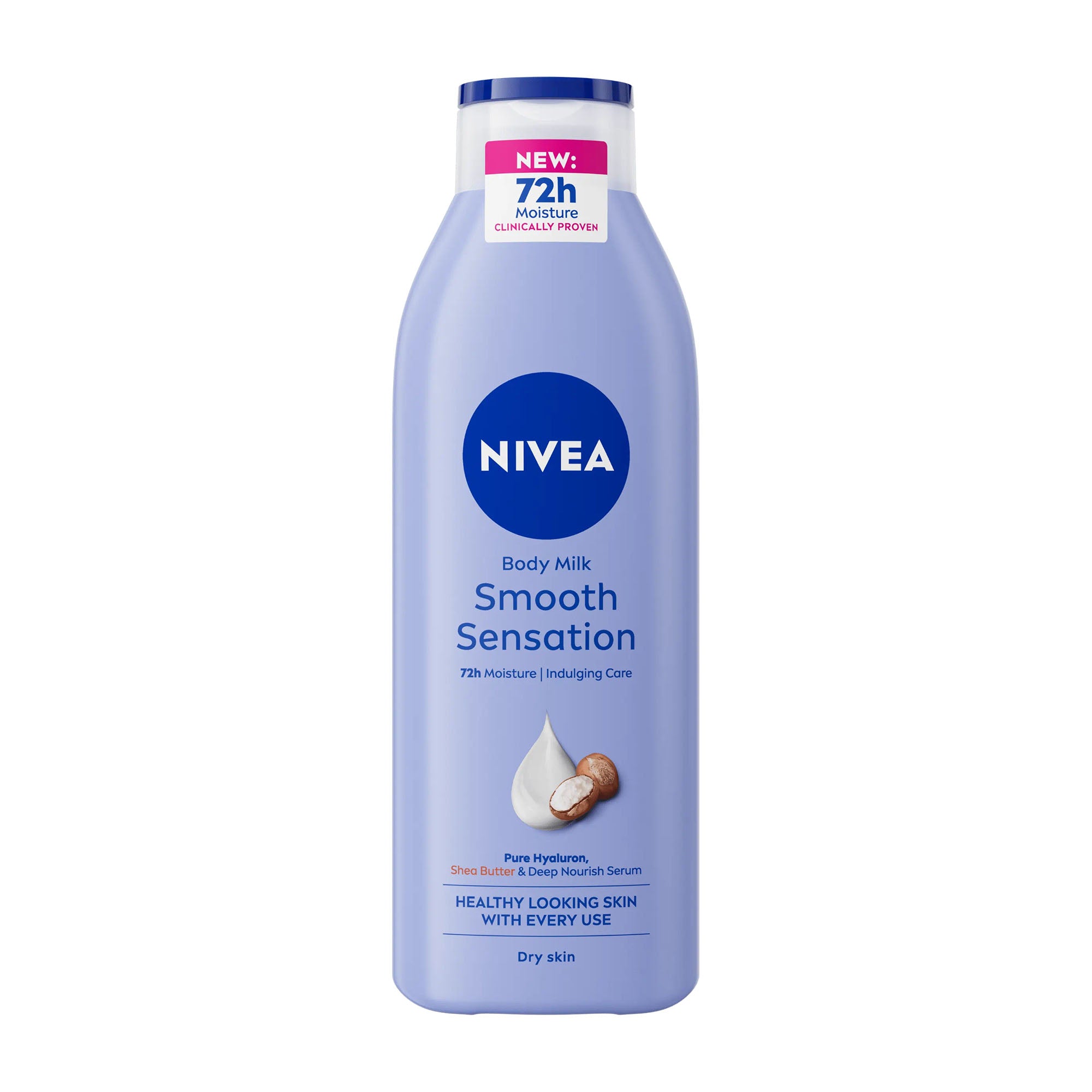 Nivea Smooth Sensation Körpermilch für trockene Haut, 250 ml