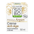 SO'BIO ETIC Crème de Jour Anti-Âge Précieux Argan, 50 mL
