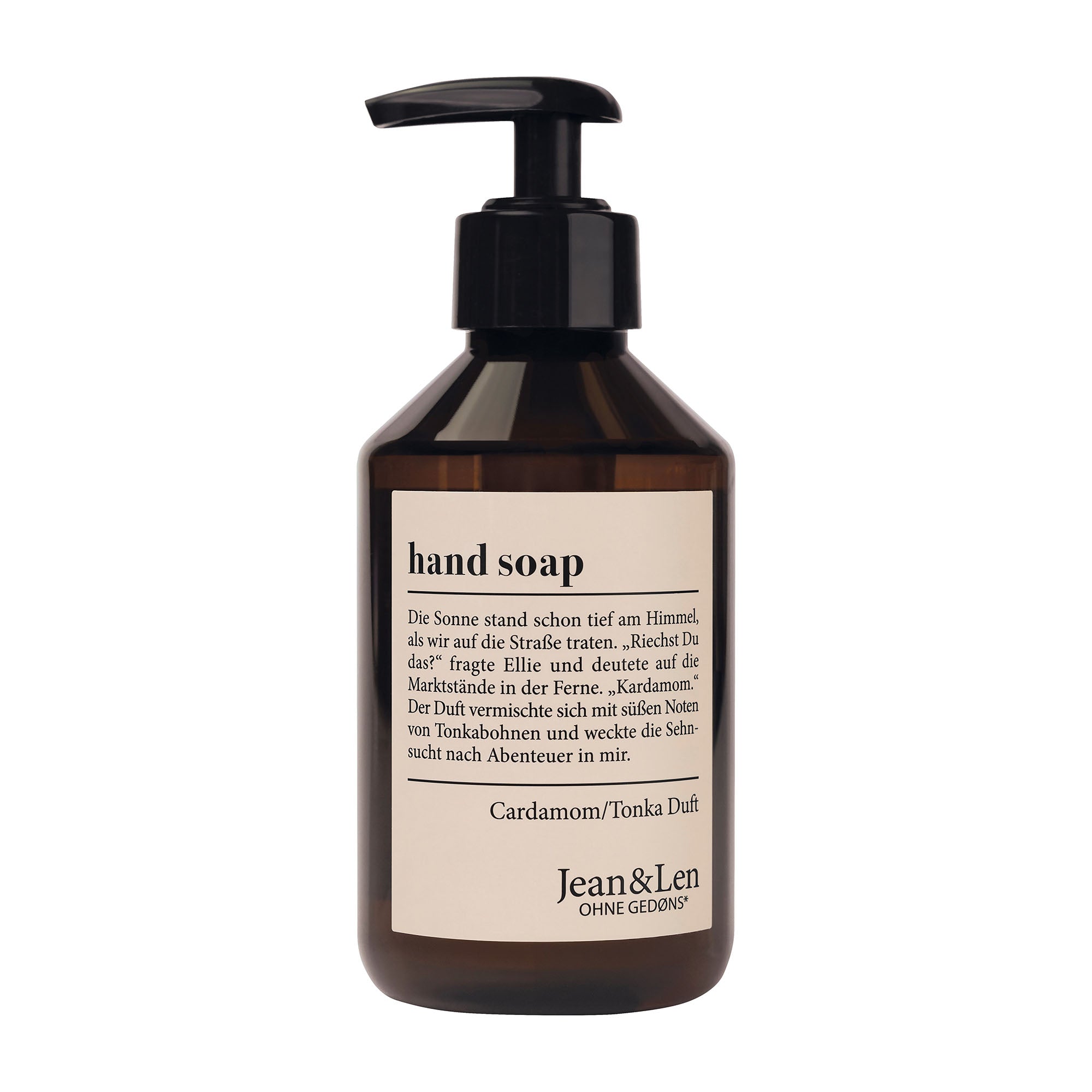 Jean&Len Savon pour les mains Cardamome et Tonka, 250 ml