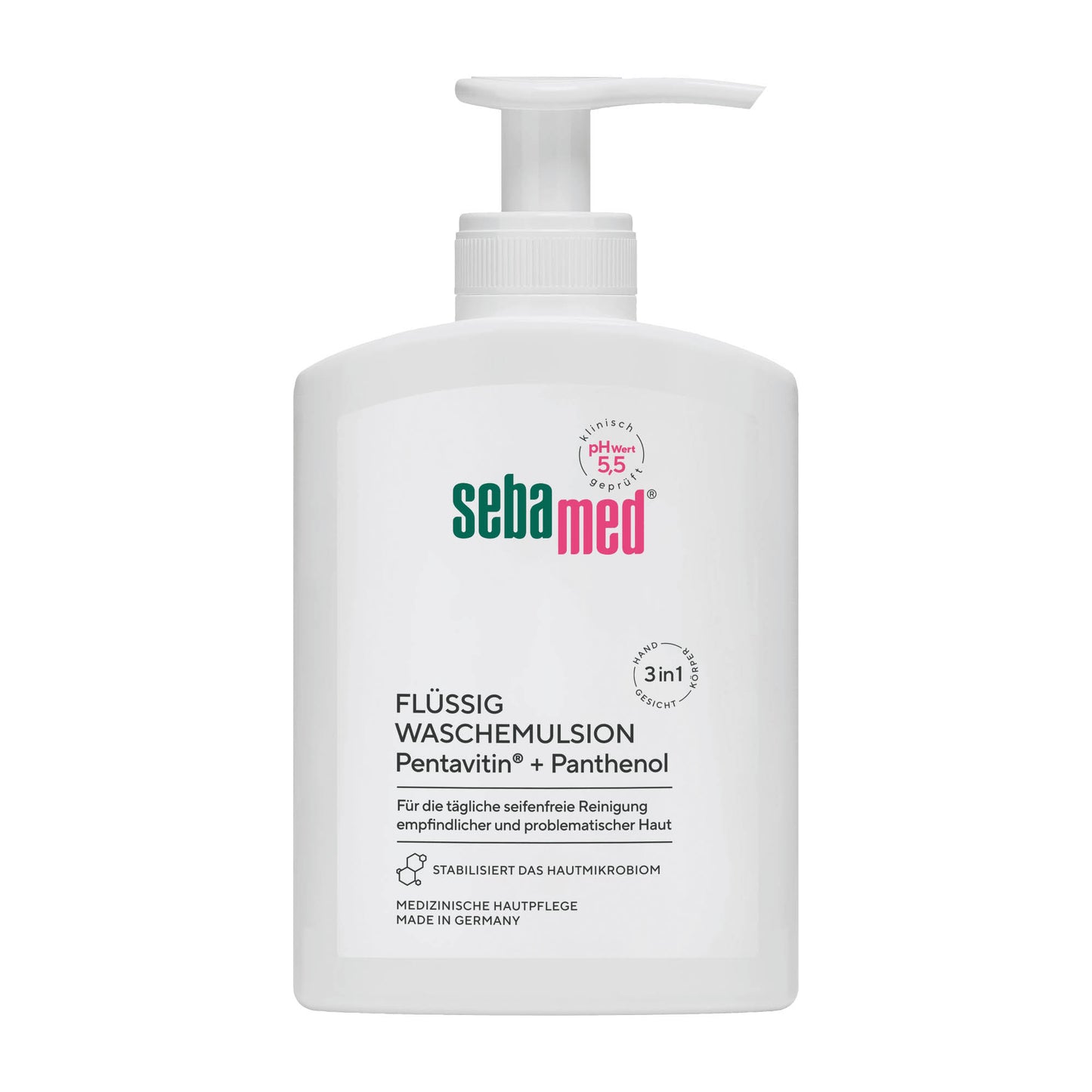 sebamed Seifenfreie flüssige Handwaschemulsion, 200 mL