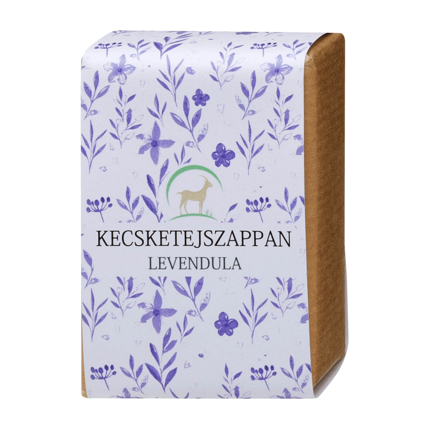 Kecsketej Lavender goat's milk soap bar, 100 g