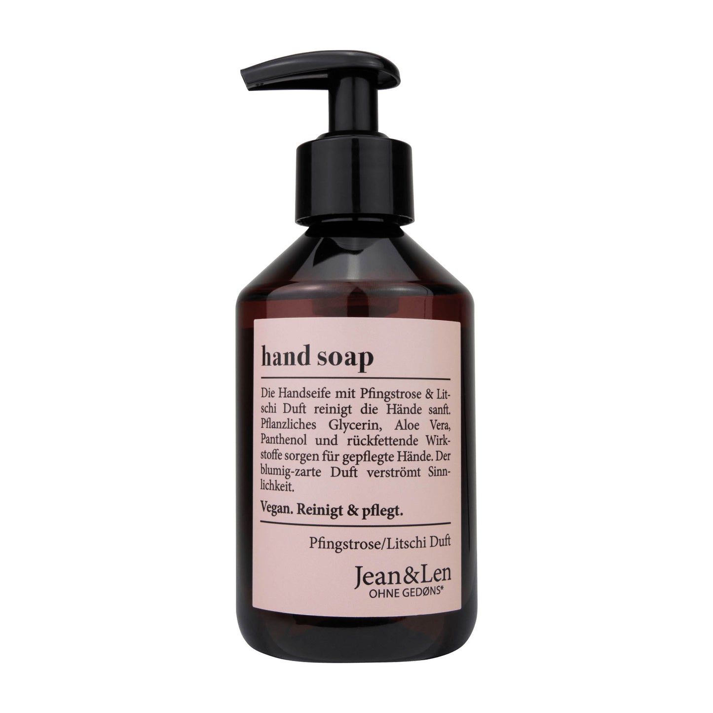 Jean&Len Peony & Lychee hand soap, 250 mL