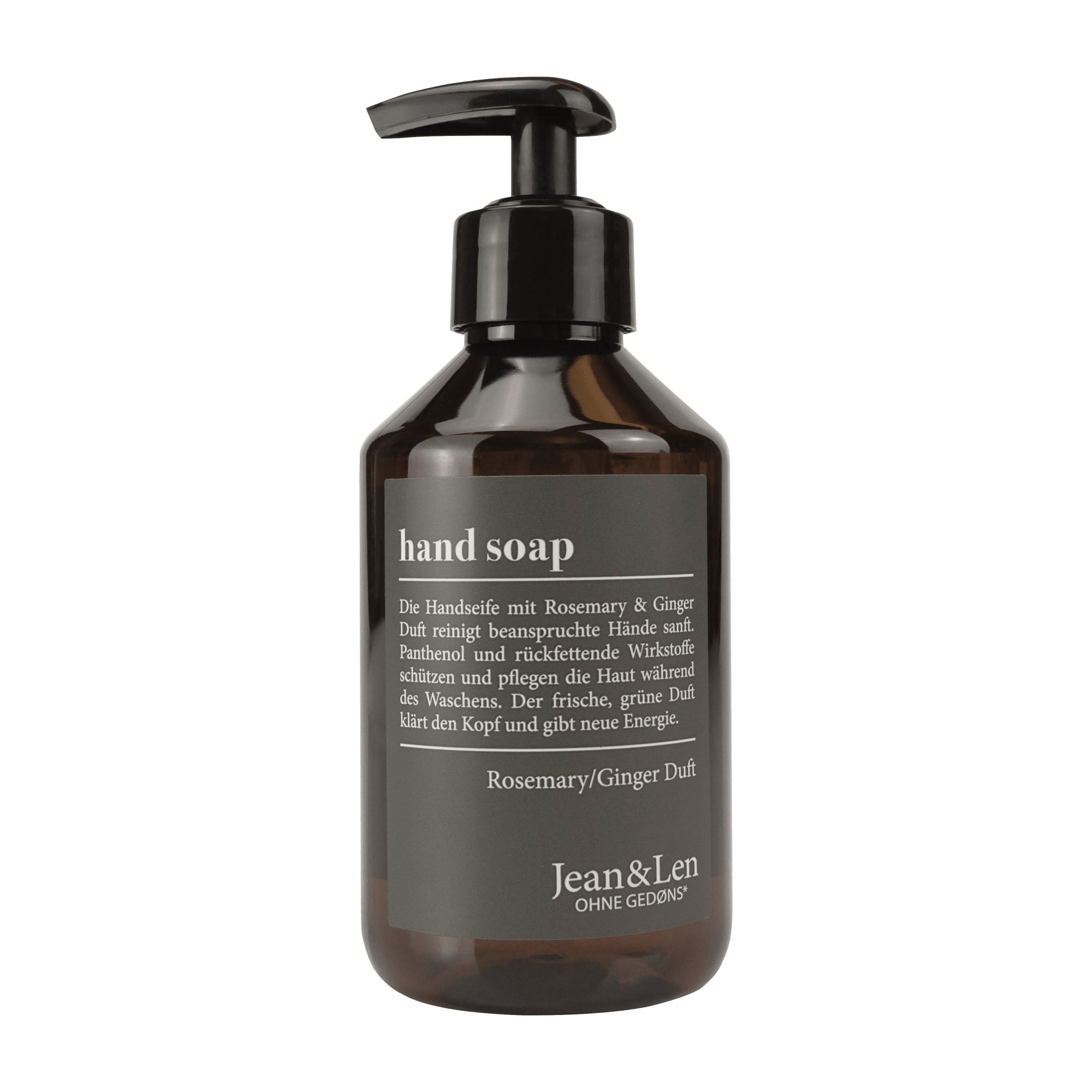 Jean&Len Savon pour les mains Romarin et gingembre, 250 ml