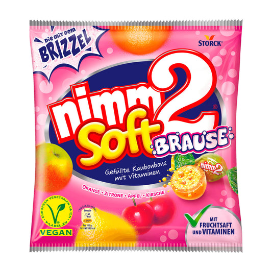 Nimm2 Soft Brause Kaubonbons, 195 g