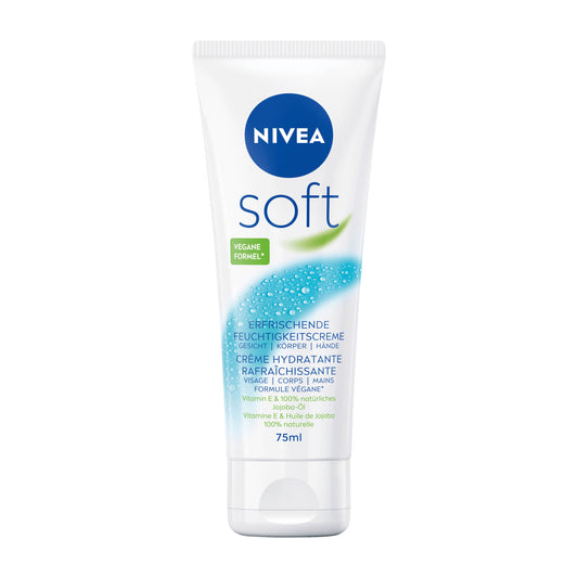 Nivea Soft moisturizing cream, 75 mL