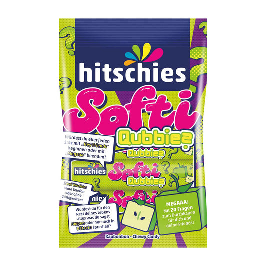 hitschies Softi Qubbies Kaubonbon Apfel, 80 g