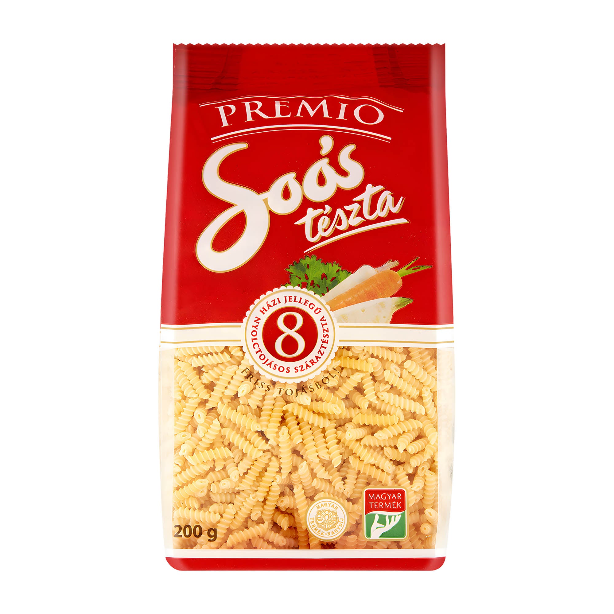 Soos Premio Curl 8 œufs pâtes, 200 g