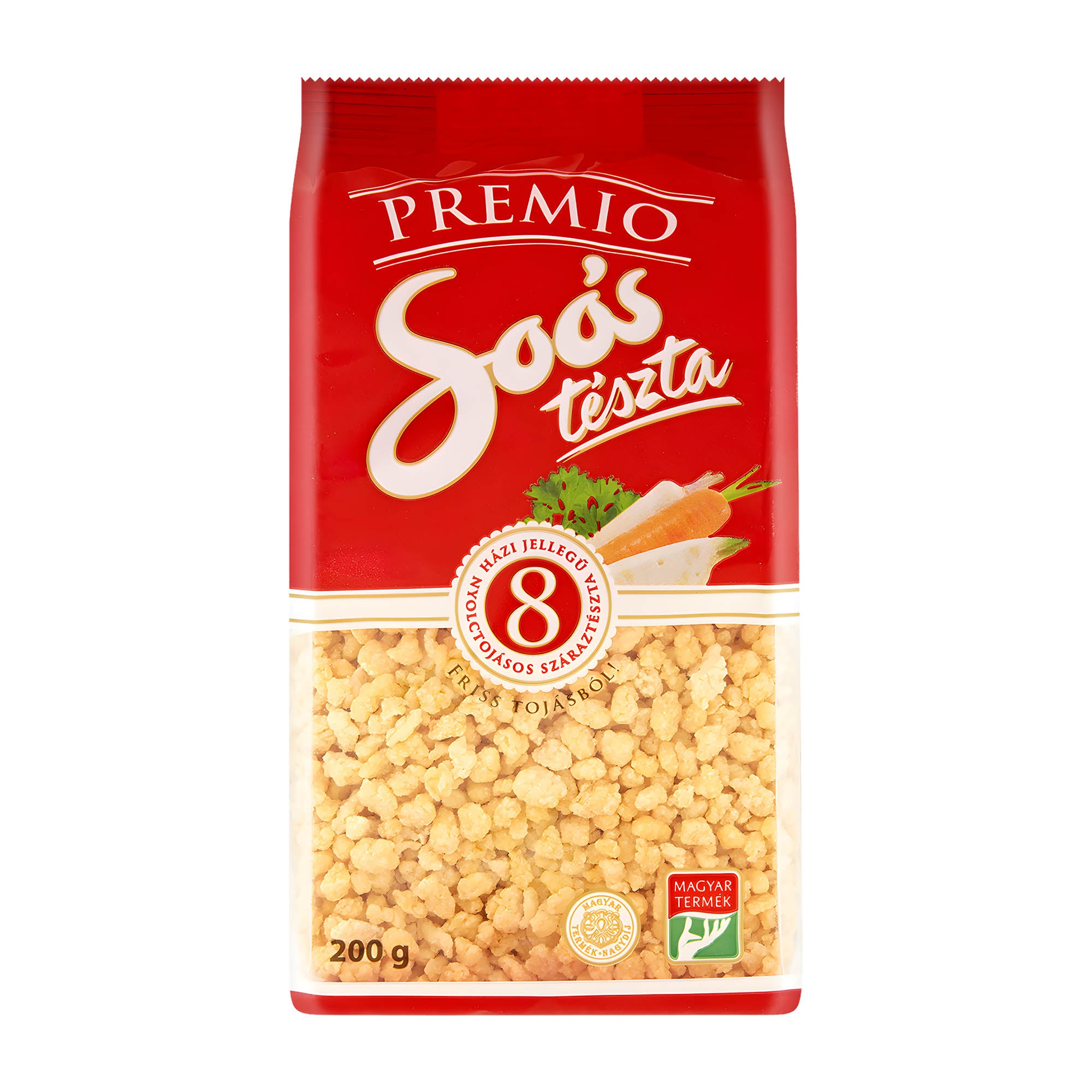 Soos Premio Egg Barley 8 œufs pâtes, 200 g
