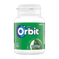 A container of Orbit Spearmint sugar-free chewing gum with 46 pieces inside.