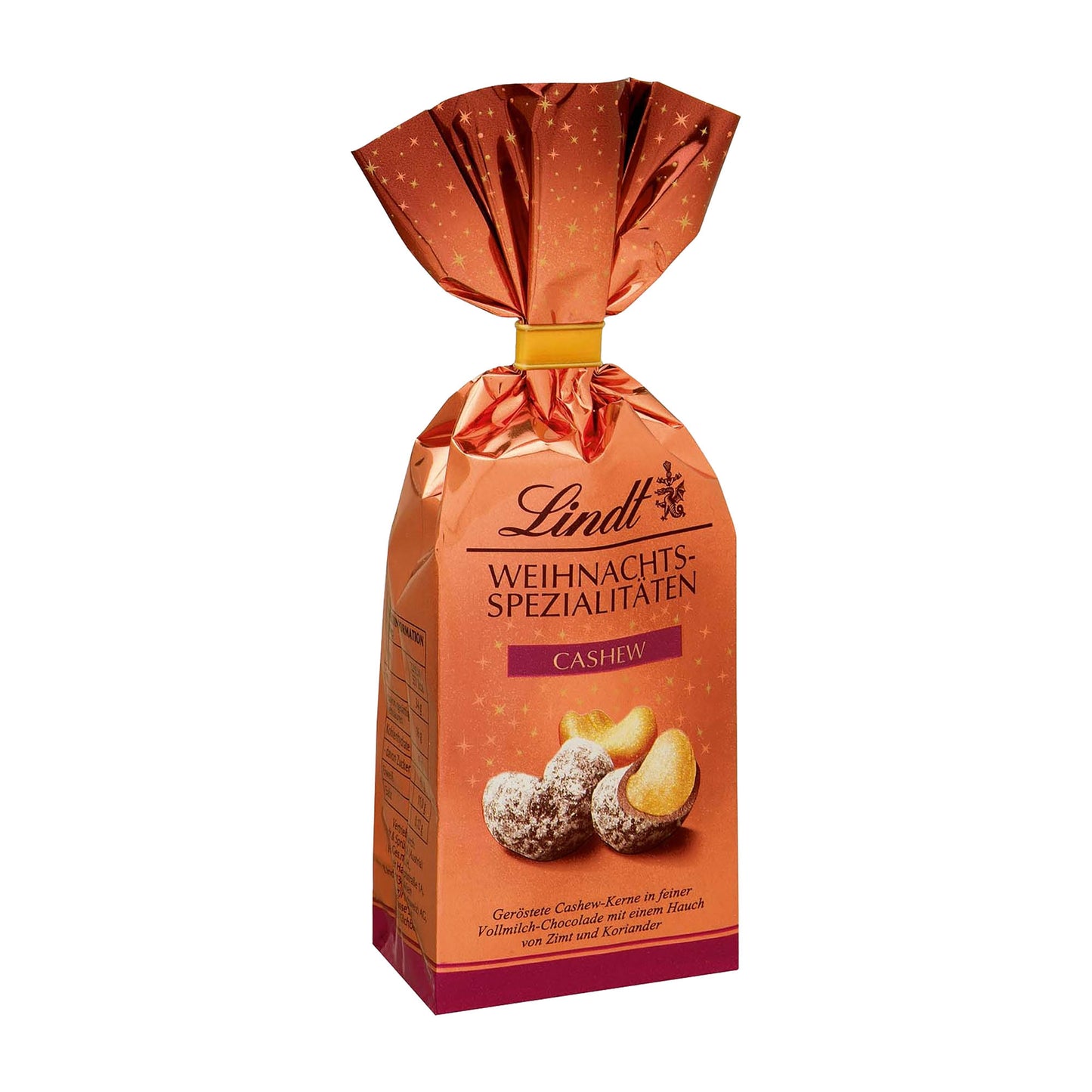 Lindt Weihnachts-Spezialitäten Cashew, 100 g