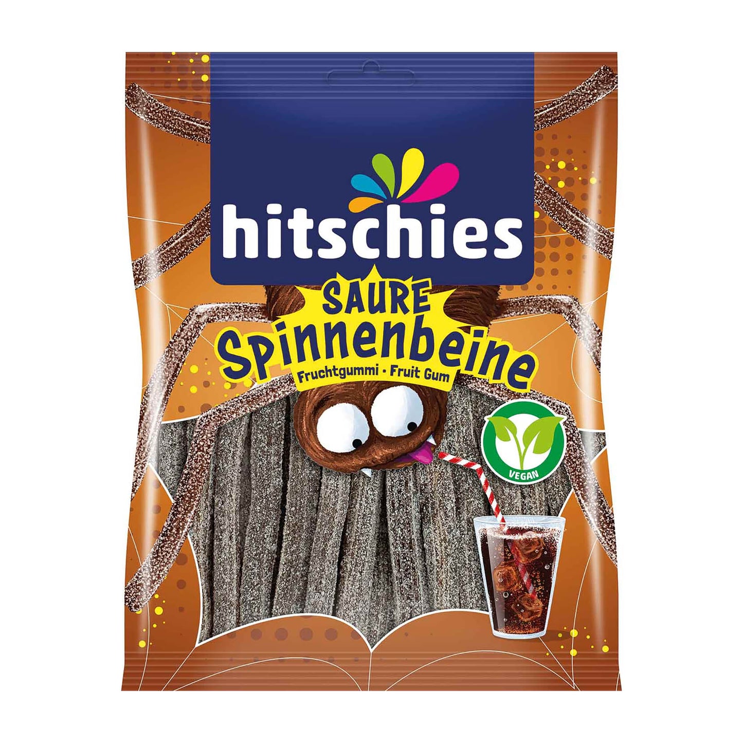 hitschies Saure Spinnenbeine Cola Fruchtgummi, 125 g