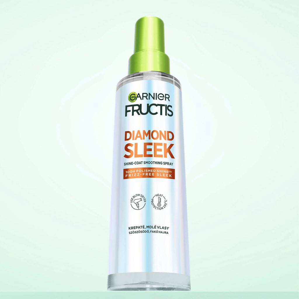 Garnier Fructis Leave-In Spray Glättungsspray DIAMOND SLEEK, 150 ml