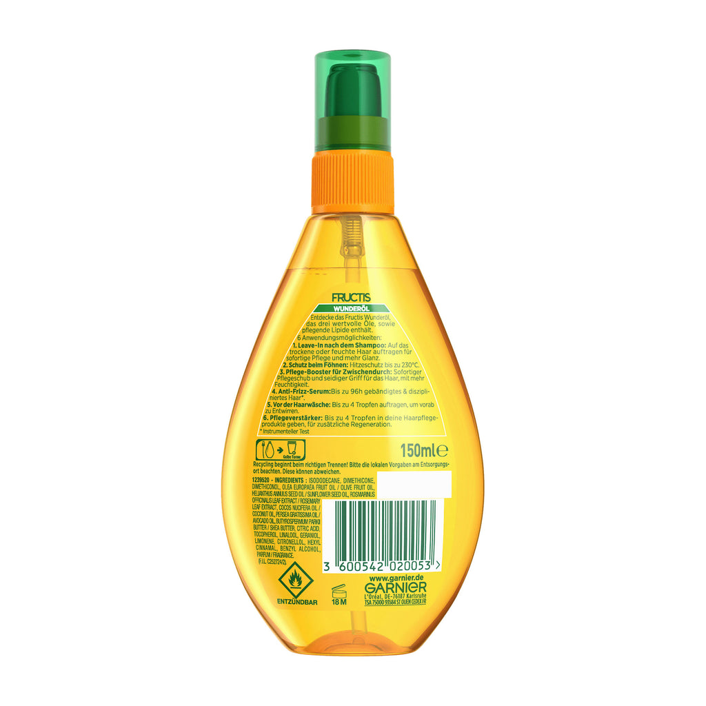 Garnier Fructis Multi-use Wonder Oil for dry hair, 150 mL
