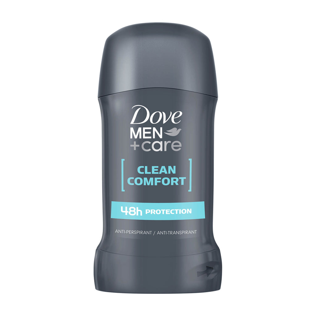 Dove Men+Care Clean 48h anti-transpirant en stick, 50 ml
