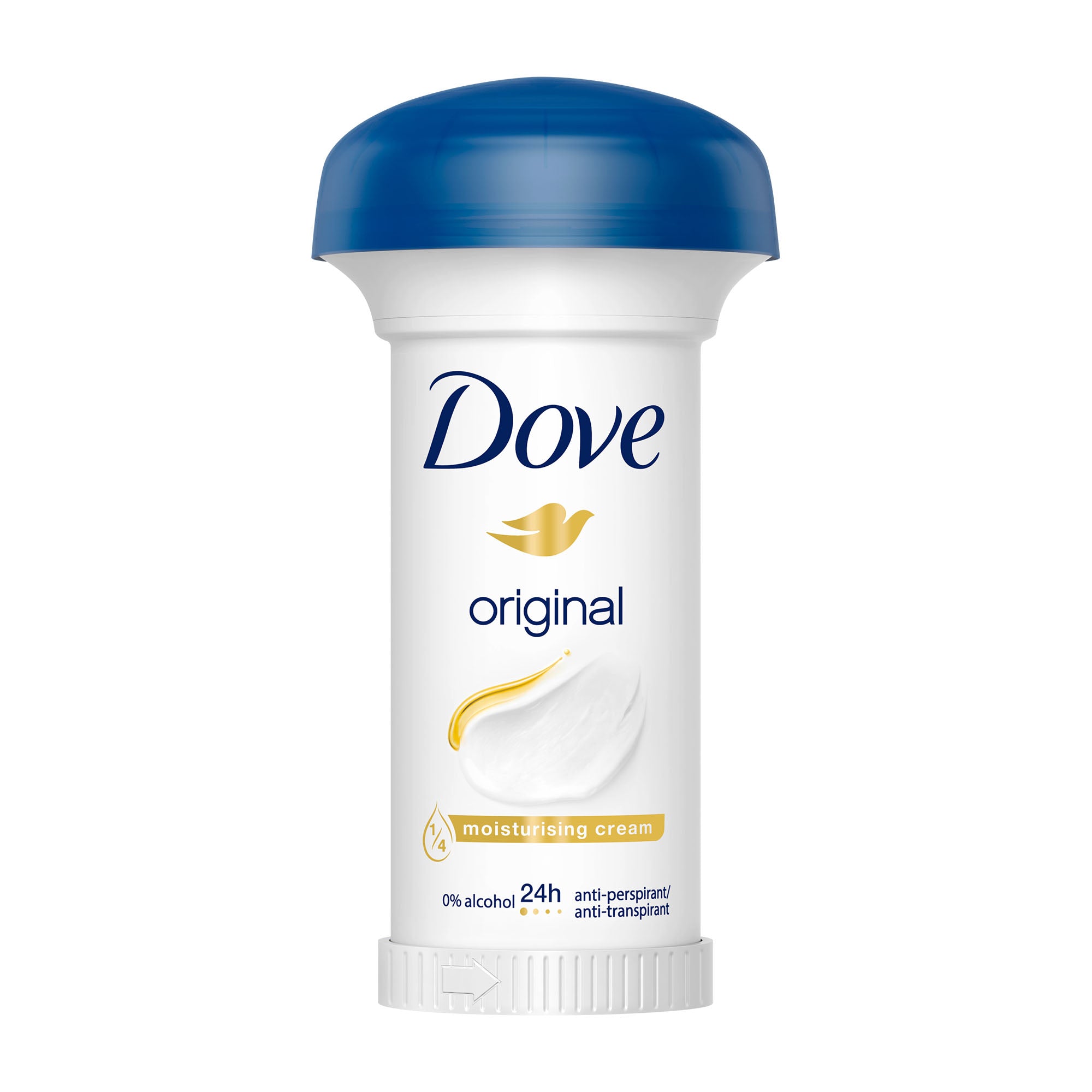 Dove Original 24h anti-perspirant cream stick, 50 mL