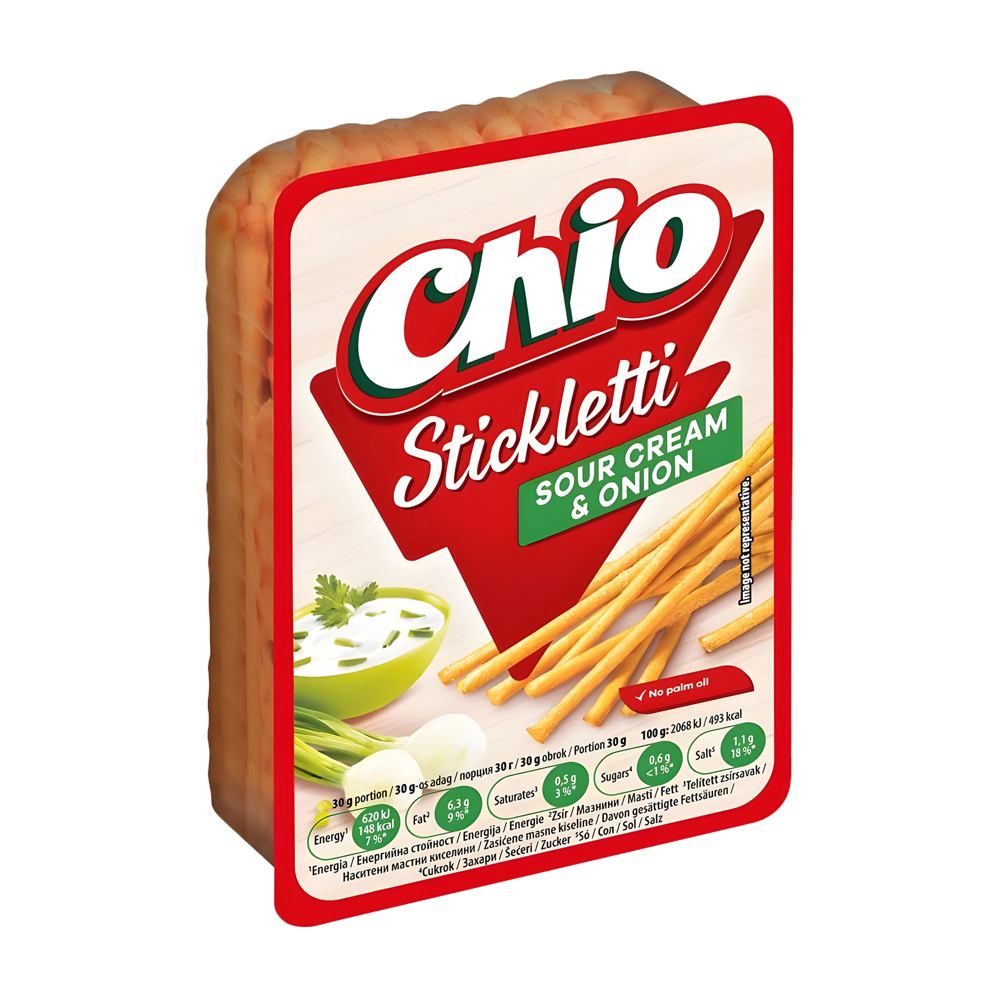 Chio Stickletti Sauerrahm-Zwiebel-Brotstangen, 80 g