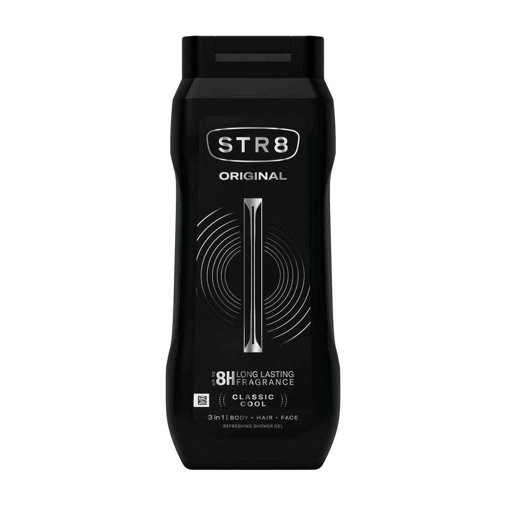 STR8 Original shower gel bottle on a white background