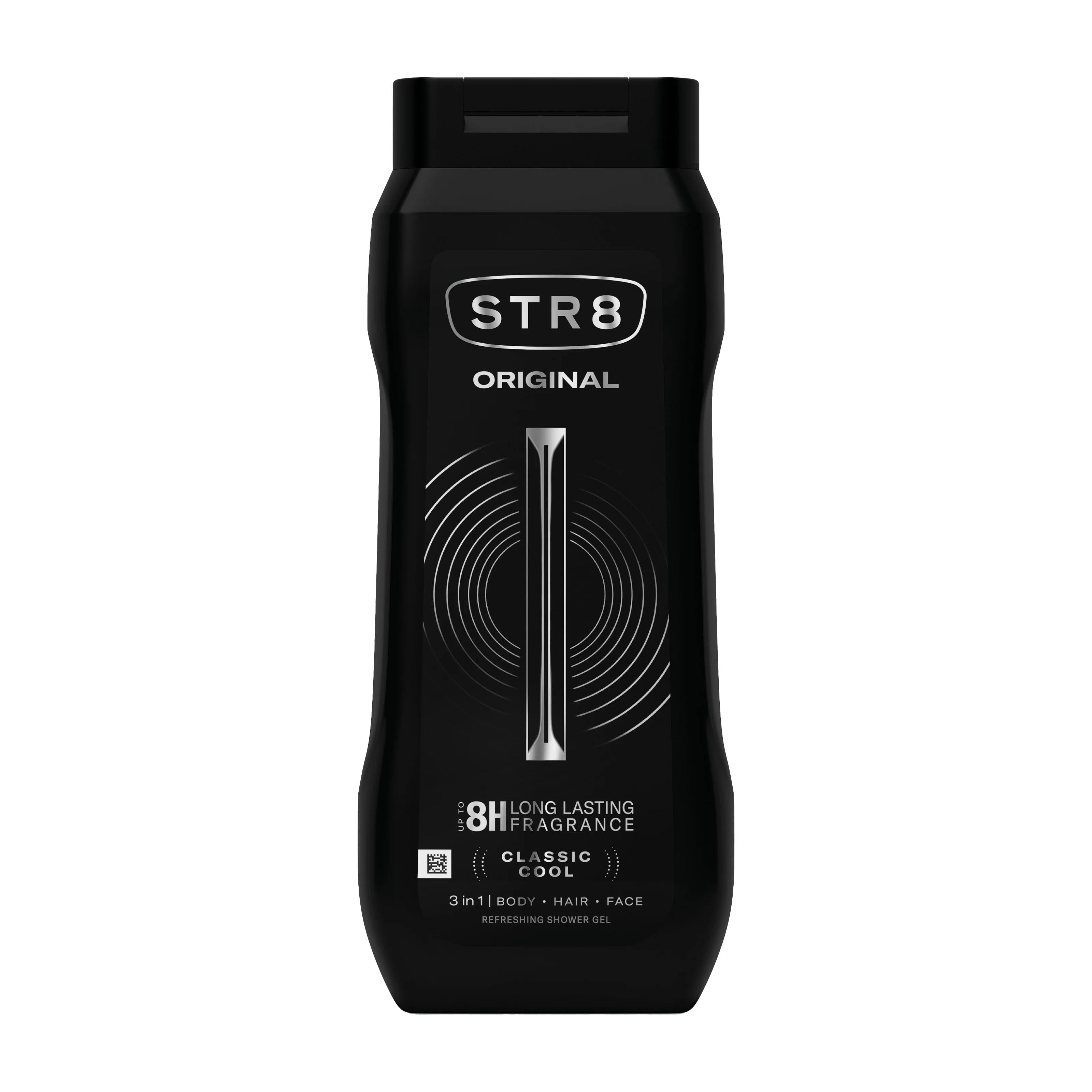 STR8 Original shower gel bottle on a white background