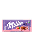 Milka Strawberry milk chocolate bar, 100 g