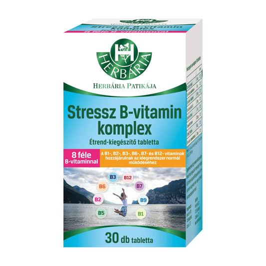 Herbaria Stress Vitamin B Complex tablets, 30 Count