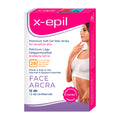 X-Epil Face Premium Softgel-Wachsstreifen, 12 Stück