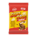 Sun Rice Crunchy snack package with red and yellow design on a white background