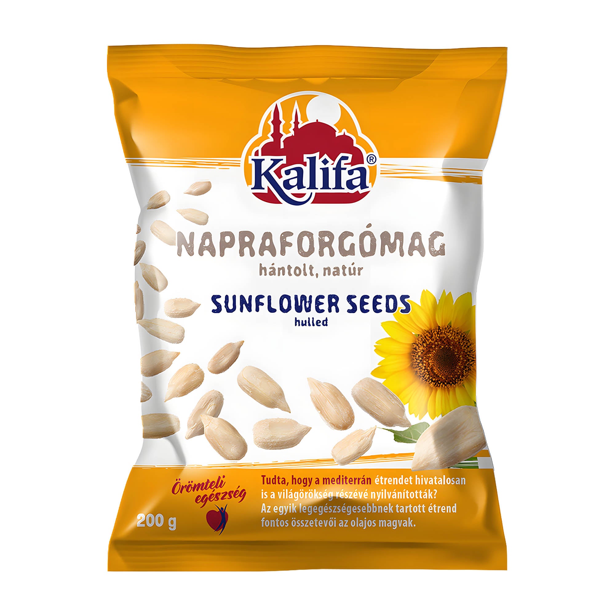 Kalifa Graines de tournesol décortiquées naturelles, 200 g