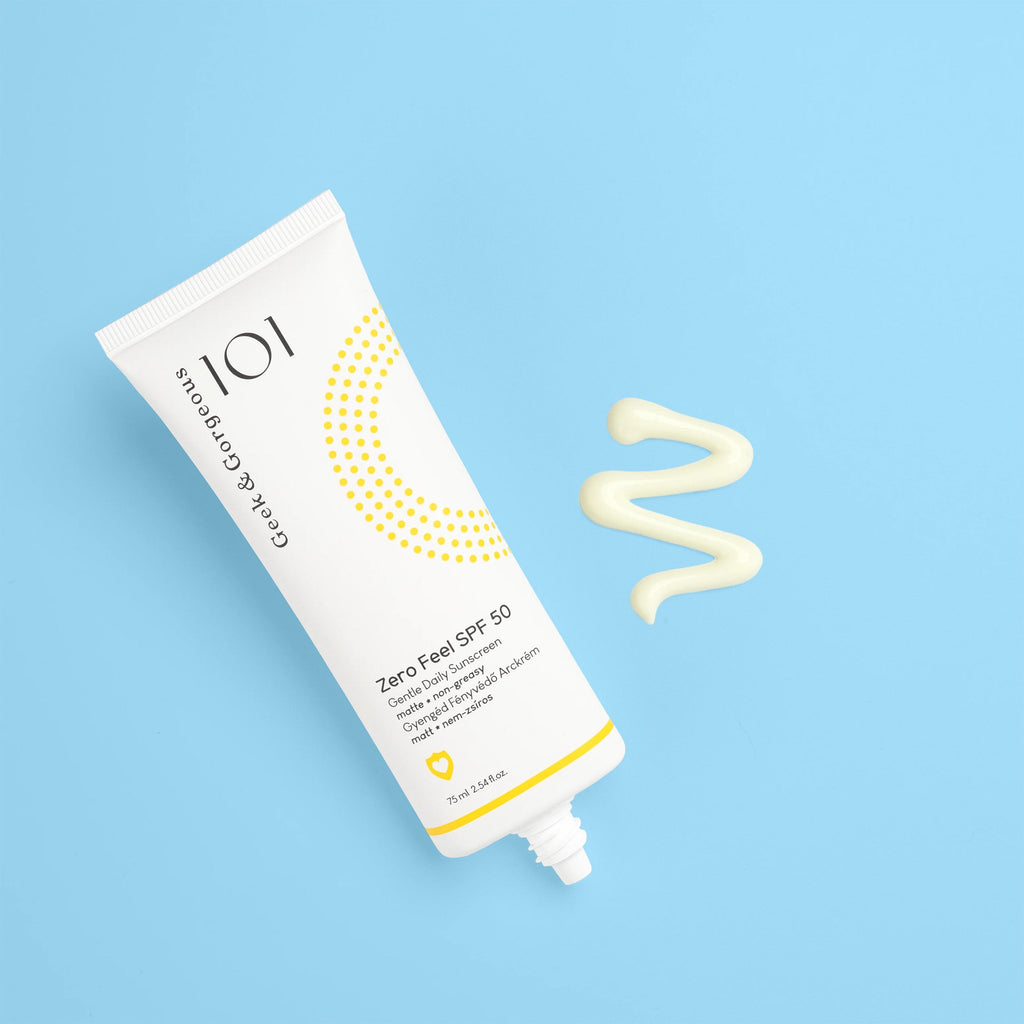 Geek Spfp Geek&Gorgeous Gentle Daily Sunscreen ZERO FEEL SPF 50, 75 mL – Peppery Spot