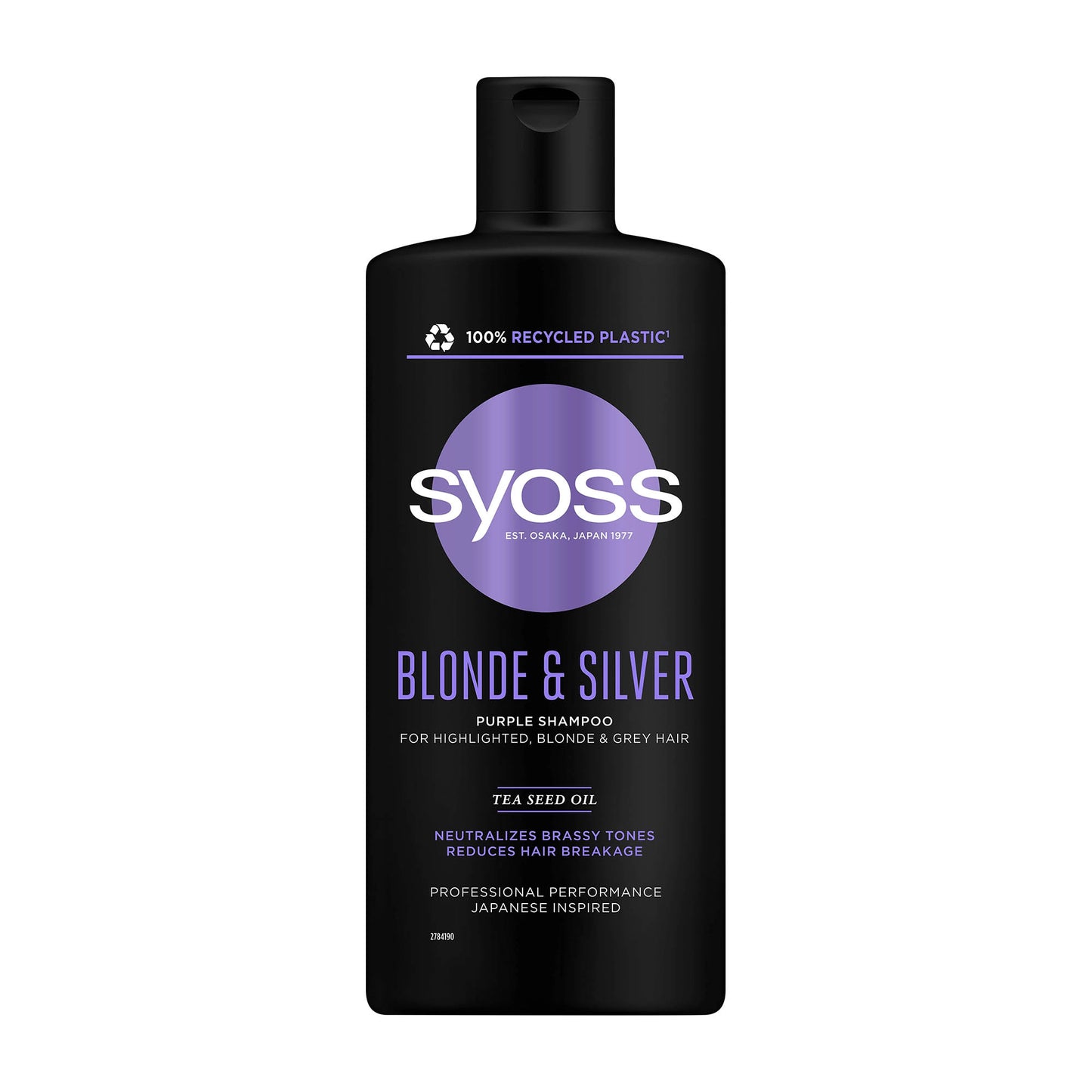 Syoss Blonde & Silver shampoo, 440 mL