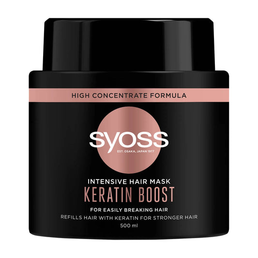 Syoss Keratin Boost intensive hair mask, 500 mL