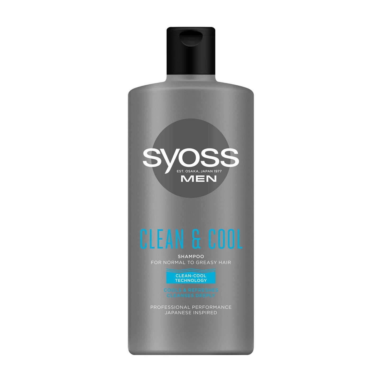 Syoss Men Clean & Cool shampoo, 440 mL