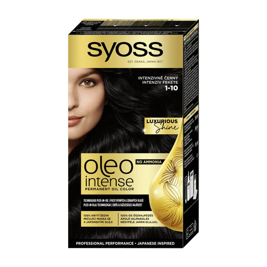 Syoss Oleo Intense 1-10 Intensives Schwarz Haarfarbe