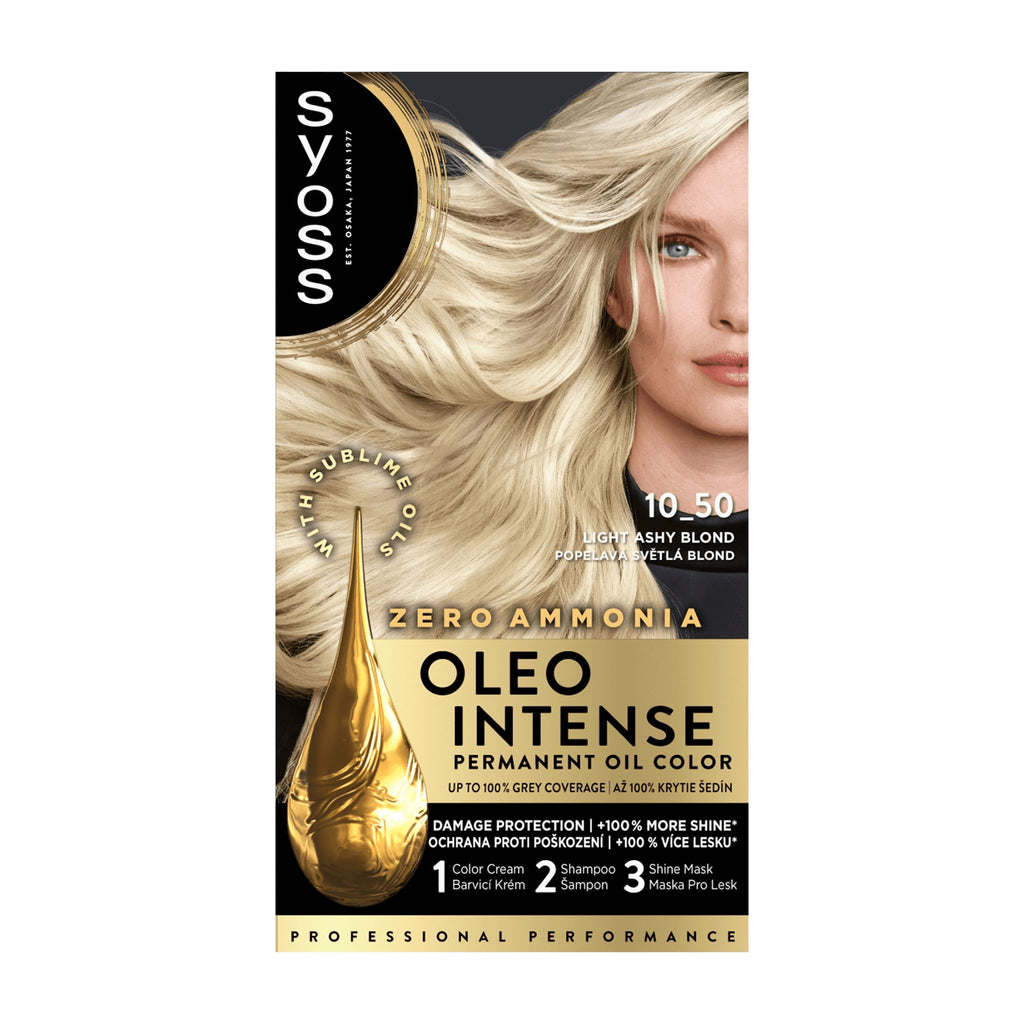 syoss OLEO INTENSE Haarfarbe 10_50 Hellaschblond