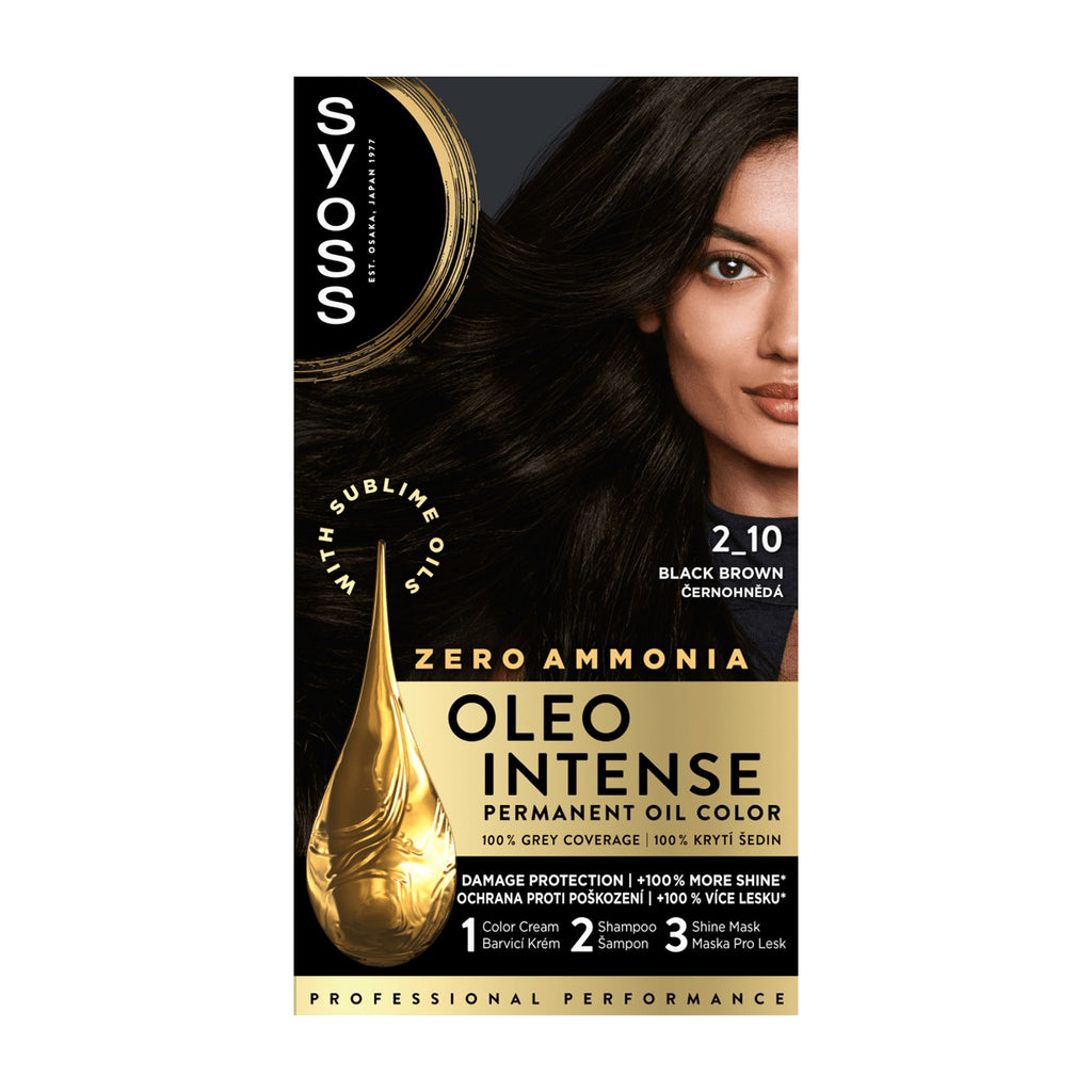 syoss OLEO INTENSE Permanent Oil Color 2_10 Black Brown