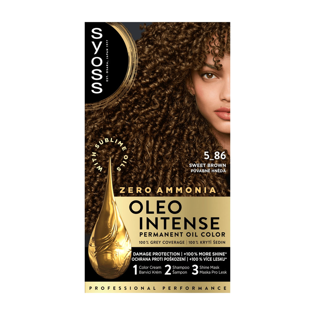syoss OLEO INTENSE Permanent Oil Color 5_86 Sweet Brown