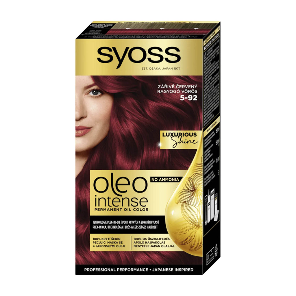 syoss OLEO INTENSE Permanent Oil Color 5_92 Bright Red