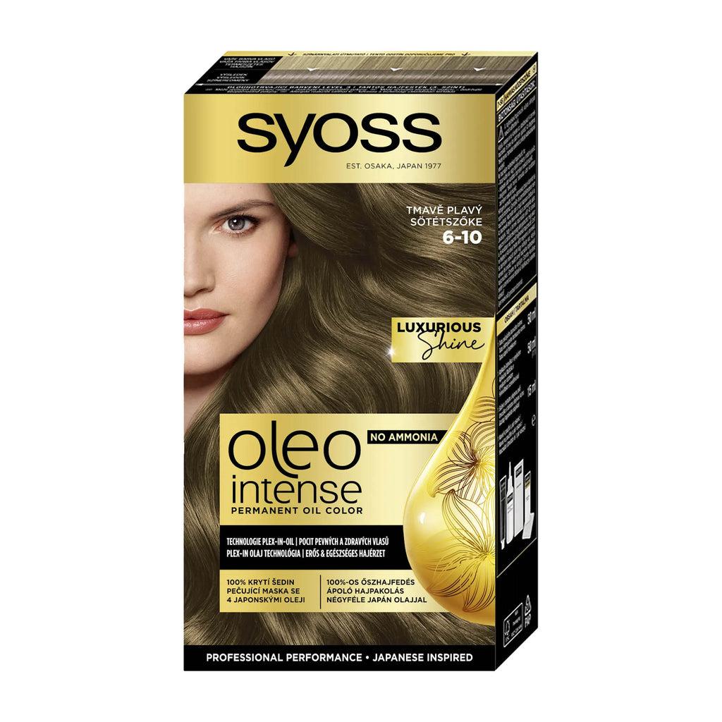 syoss OLEO INTENSE Permanent Oil Color 6_10 Dark Blonde