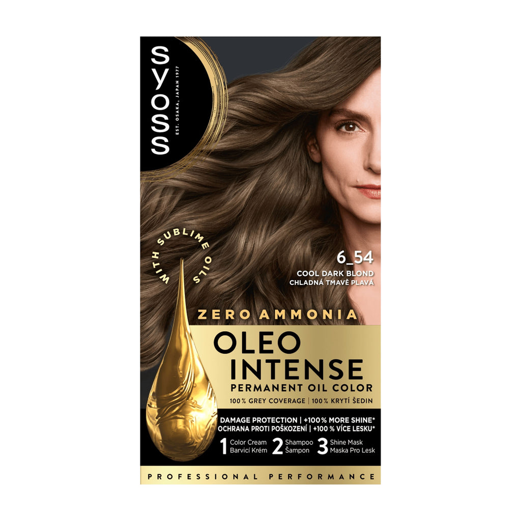 syoss OLEO INTENSE Permanent Oil Color 6_54 Cool Dark Blonde
