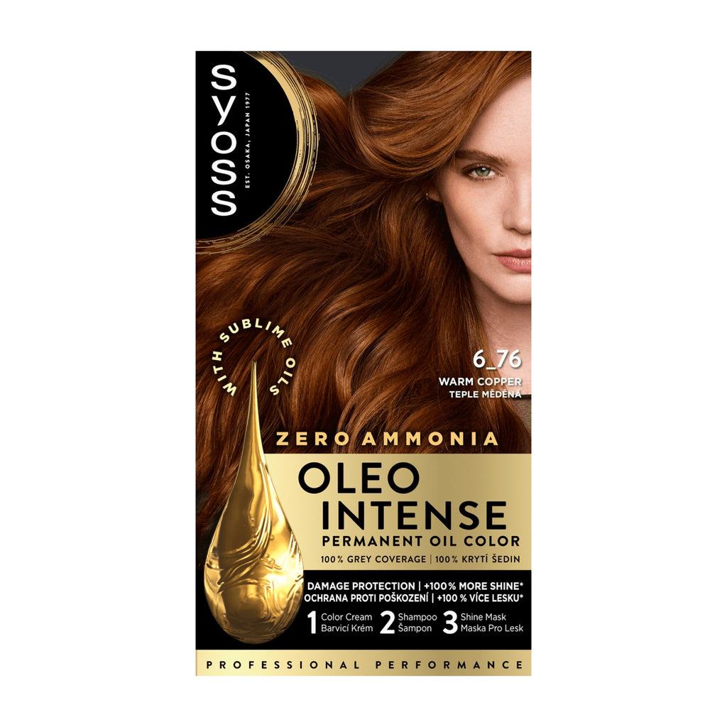 syoss OLEO INTENSE Haarfarbe 6_76 Warmes Kupfer